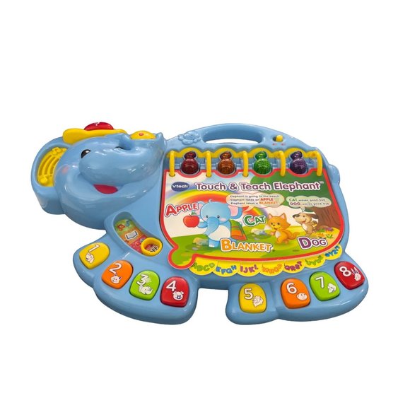 Vetch  Touch & Teach Elephant Toy - Picture 2 of 3